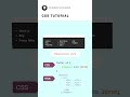 CSS Multi-Column List Layout  #css #html
