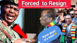 😳Chabvira ED is no longer President of Zimbabwe, forced to  Resign zvaendwa🙆‍♂️😳😳😳