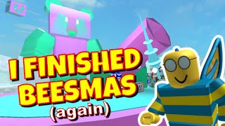 I FINISHED BEESMAS (again) - BEE SWARM SIMULATOR