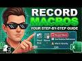 How to Use Excel's Macro Recorder