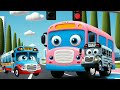 The Wheels On The Bus - Nursery Rhymes - Super Simple Songs