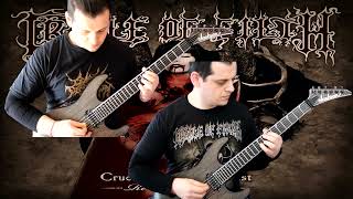 Cradle of Filth - Lustmord and Wargasm (The Lick of Carnivorous Winds) (Guitar cover + TAB)