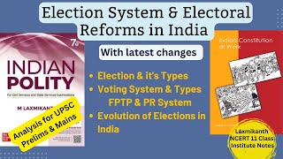 Election Process & Reforms in India | Complete Laxmikant Polity