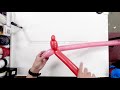 how to make a heart stick 【balloon art】 【バルーンアート】2本で作るハートステッキの作り方