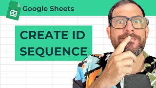 How to Create a Sequential ID when Google Form Submitted to Google Sheets