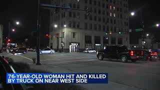 76-year-old woman fatally struck by truck on Near West Side, Chicago police say