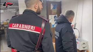 Il video dell'operazione dei carabinieri