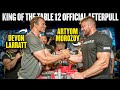 King of the Table 12 Official Afterpull ft. Devon Larratt, Korean Hulk, RVJ, Artyom Morozov + more!