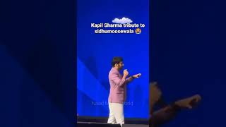 Kapil Sharma singing 295 tribute to sidhumoosewala# legends Never die 💔 #rip paji#😭