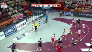 Handball WM 2015 in Qatar Deutschland - Polen