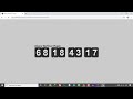 Flip Clock jQuery Plugin Tutorial | Countdown & Count Up Timer with FlipTimer