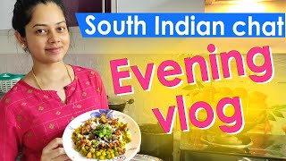 Our evening vlog with some snack | south Indian chat | cooking series