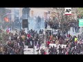 French police clash with protesters in Paris