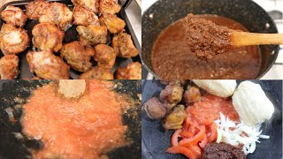 COMMENT FAIRE LE SHITO (piment ghanéen)| RECETTE DE CROUPILLON DE DINDON| Shalou Cuisine