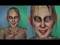 Sneaky little Hobbitses... | Gollum Makeup #shorts | Maria Pol