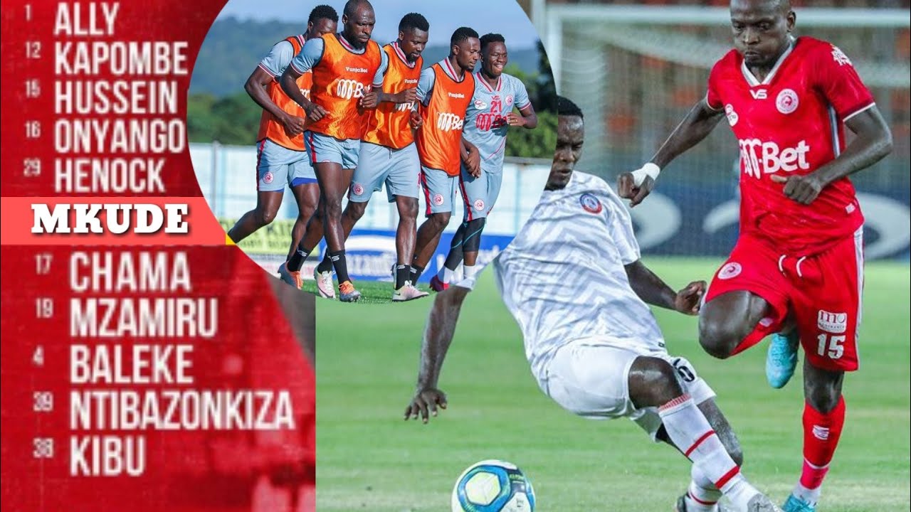 Kikosi Cha Simba Sc Kinachoanza Leo Dhidi Ya Ruvu Shooting|Nbc Premier ...