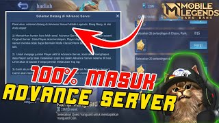 Akhirnya bisa Masuk Advance Server Mobile Legends lagi | Cara Masuk Advance Server MLBB