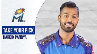 Hardik Pandya plays Take Your Pick | हार्दिक से सवाल जवाब | Mumbai Indians