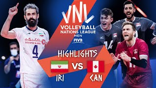 IRI vs. CAN - Highlights Week 2 | Men's VNL 2021