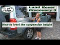 Land Rover Discovery 3 - How to level the suspension height