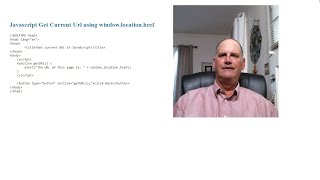 Javascript Get Current URL Using window.location.href