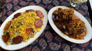 Baghali Polo with Lamb Neck