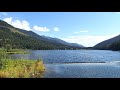 scenic view of kwotlenemo fountain lake in lillooet british columbia canada