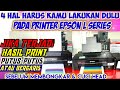 Cara Memperbaiki Hasil Print Putus-Putus atau Bergaris Pada Printer Epson