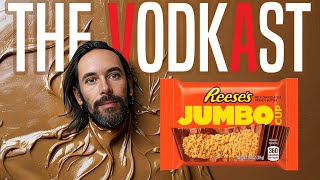 Reese's JUMBO Peanut Butter Cup Review \u0026 Demo - The Vodkast