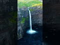 Múlafossur Waterfall - Faroe Islands (4K Drone Cinematic)