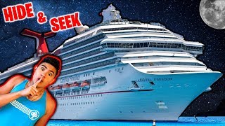 HIDE and SEEK on $100,000,000 CRUISE SHIP!