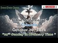 Salmo responsoryo:October 20, 2024- Cebuano/29th Sunday in Ordinary Time