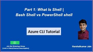 1: What Is Shell | Bash Vs PowerShell | Azure CLI Concept Tutorial