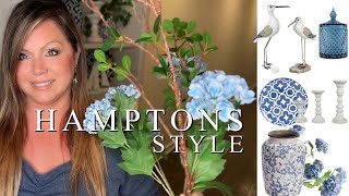 Hamptons Style | Decorate With Me | Summer Decor | Coastal (((VIBES)))