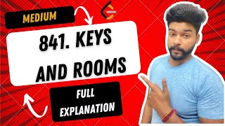 #841. Keys and Rooms DSA | Data Structure and Algorithm | Code With Me | JAVA | C++