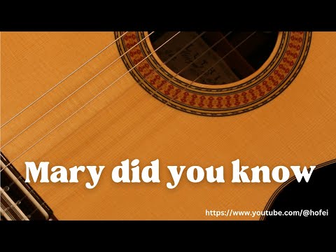 Guitar Chords To Mary Did You Know