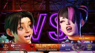 SF6 modern LILY vs classic JURI (the first final)ゆし豆腐◆スト６プラチナ昇格目指してランクマッチ奮闘中！