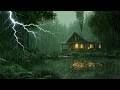HEAVY RAIN AND THUNDER SOUNDS - DEEP SLEEP | Thunderstorm for Sleeping - Rain Sound Comfort #2