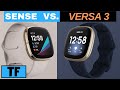 Fitbit Sense VS. Fitbit Versa 3 - Which one should you buy? (Features, New Sensors & GPS!)