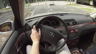 Driving My 2004 W220 Mercedes Benz S500