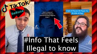 What's A Piece Of Information That Feels Illegal To Know? | Part 1 |  Tik Tok 2022