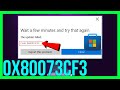 How to FIX Microsoft Store Error Code 0x80073CF3 (2025)