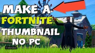 How to make a 3D FORTNITE THUMBNAIL in Sharefactory PS4 (NO PC NEEDED)