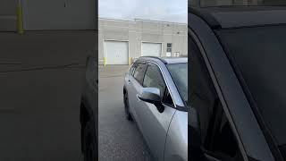 Rav4 In channel window visors