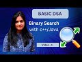 binary search iterative and recursive solution | Basic DSA series | leetcode: 704