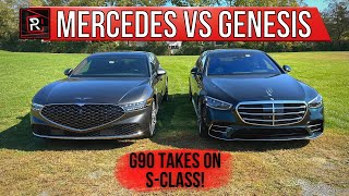 2023 Genesis G90 Vs. 2022 Mercedes-Benz S580 – Battle Of Uber Luxury Sedans – Redline: Comparison