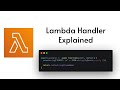 What are AWS Lambda Handlers? | exports.handler explained | Express API vs Lambda Handlers