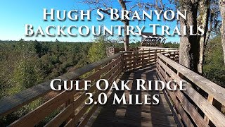 Hugh S Branyon Backcountry Trails Gulf Oak Ridge 2023 #orangebeach #gulfstatepark #alapark#oba