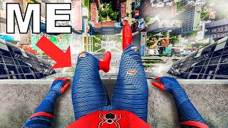 I Tried Extreme Spiderman Stunts in Real Life!