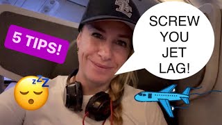 AVOIDING JET LAG HELL - TOP TIPS!